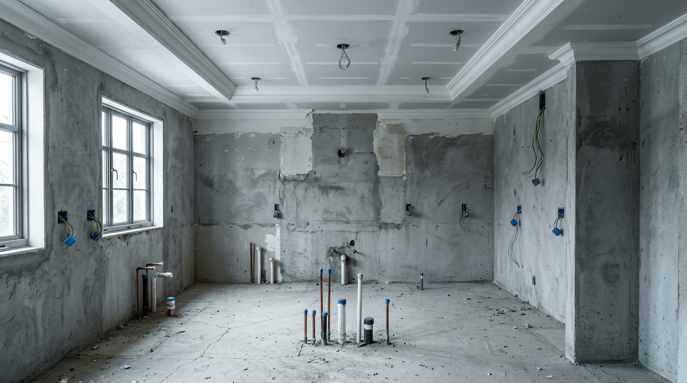 Bay House — Kitchen before renovation